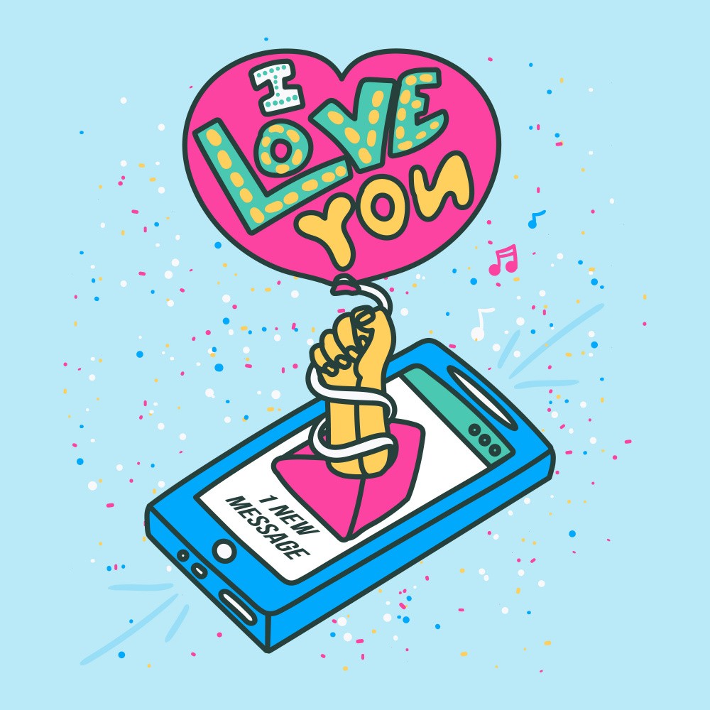 Balloon Love Message