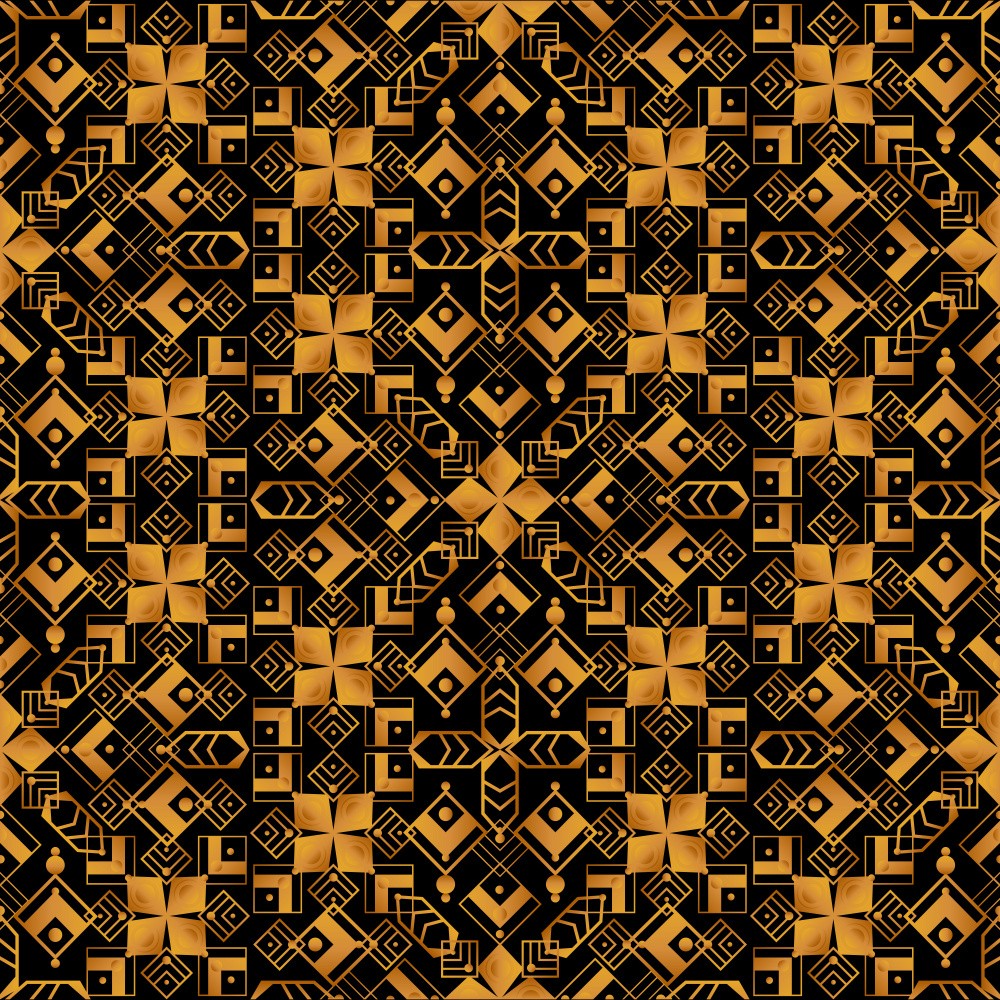 Golden Geometric Dance