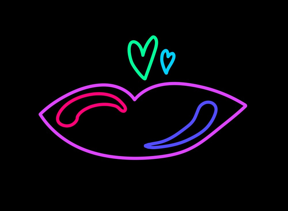Neon Love Lines