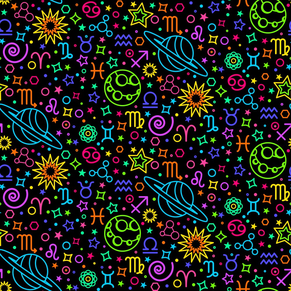 Neon Zodiac Design