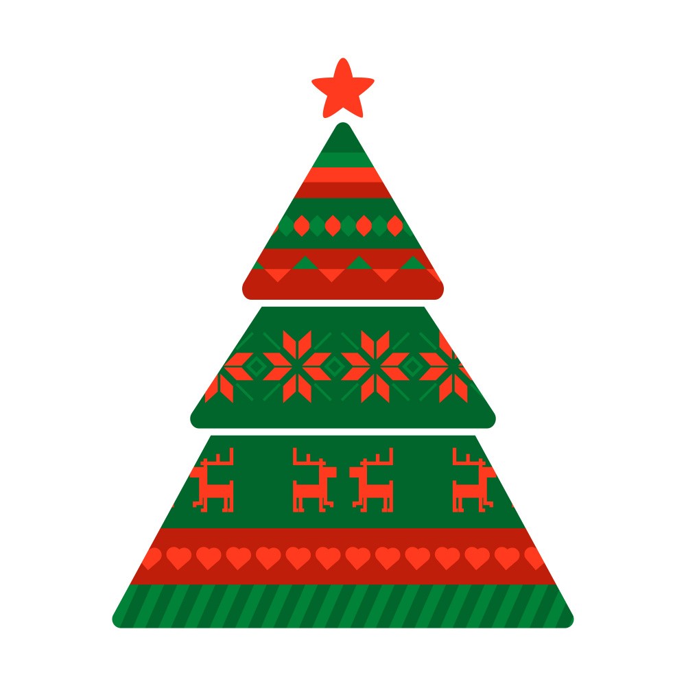 Festive Tree Layers