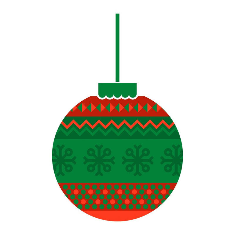 Festliches Ornament-Design