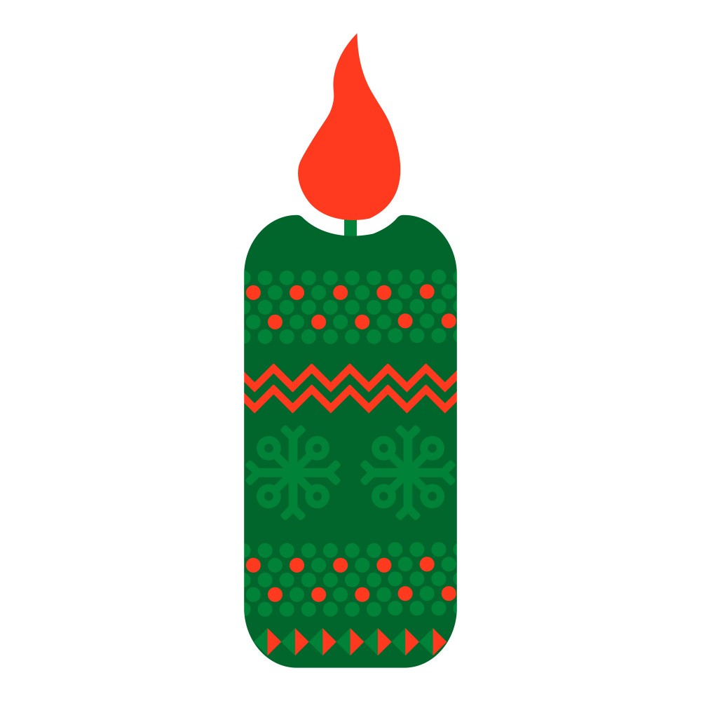Festive Candle Glow