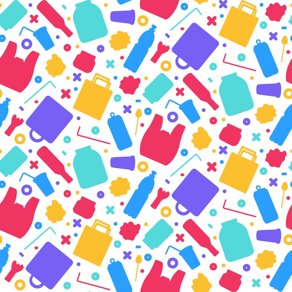 Colorful Household Items