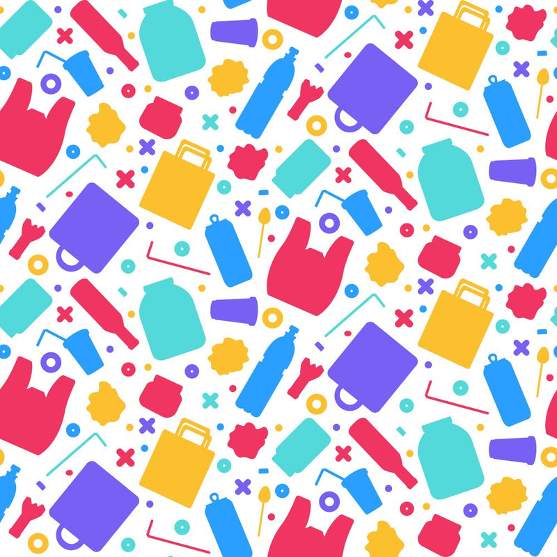 Colorful Household Items