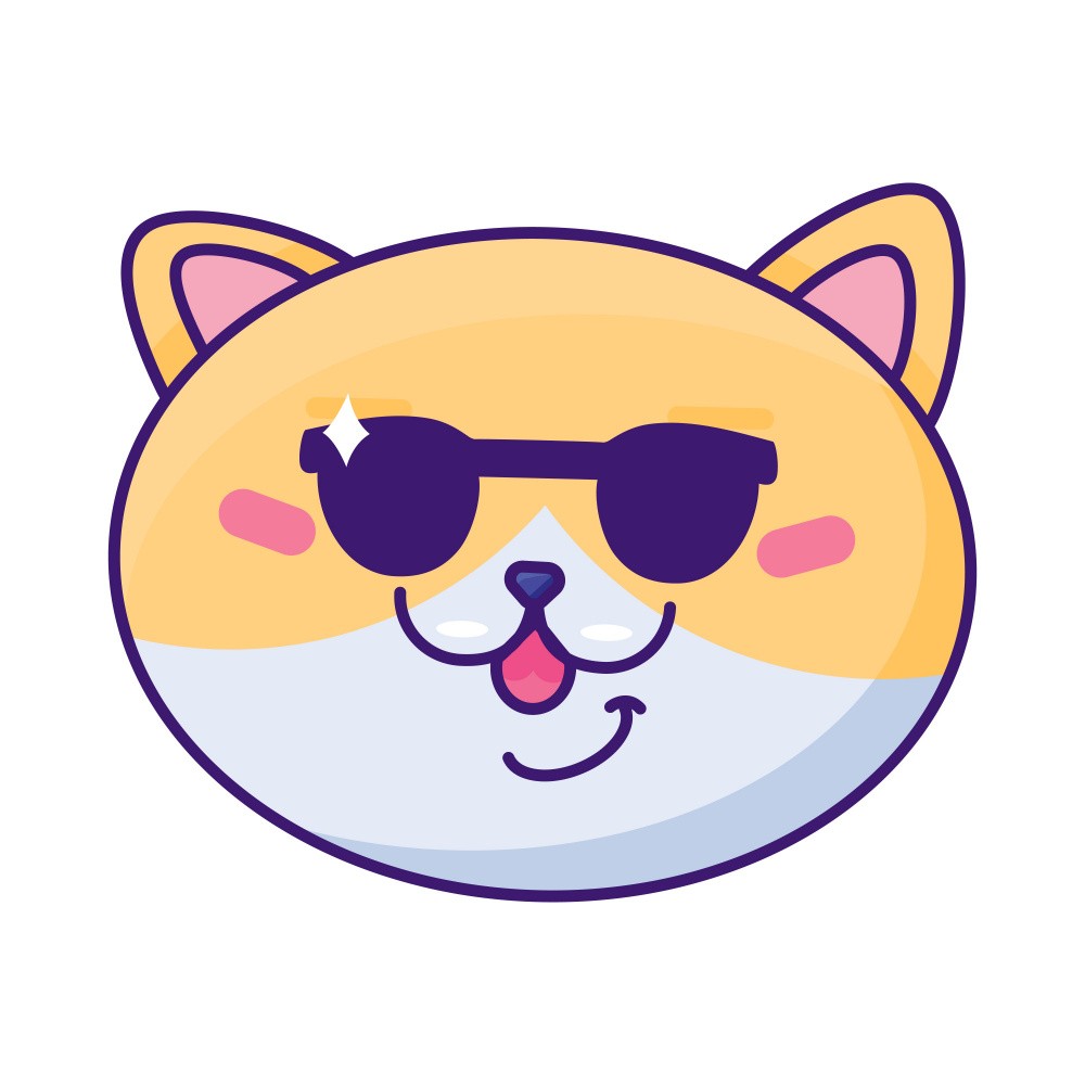 Cute Cat Face