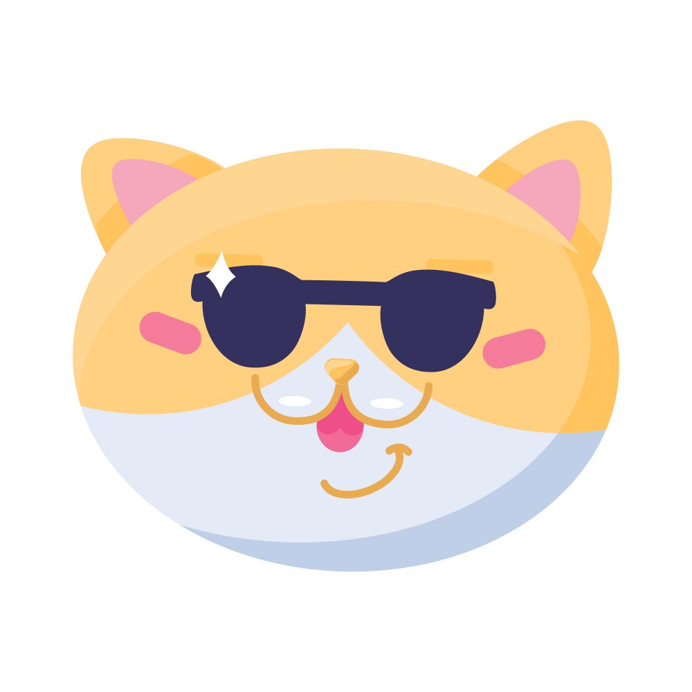Cute Cat Face