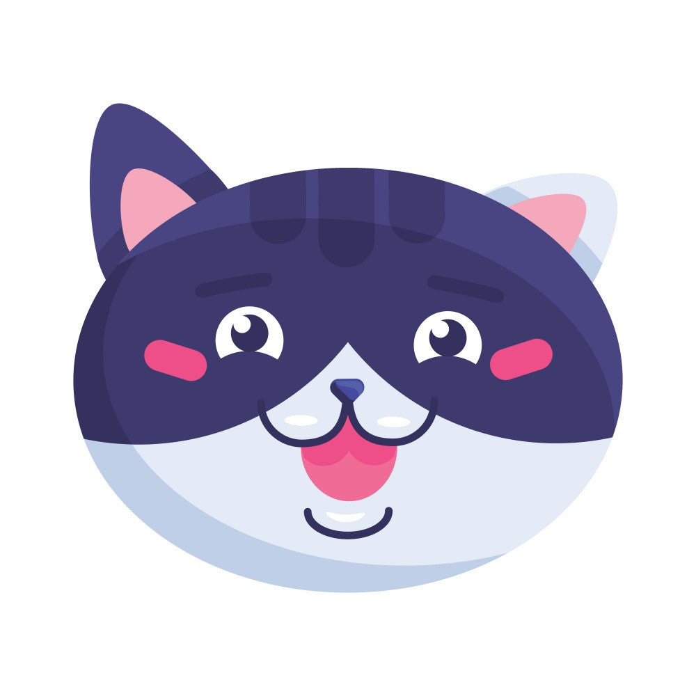 Cheerful Kitty Face