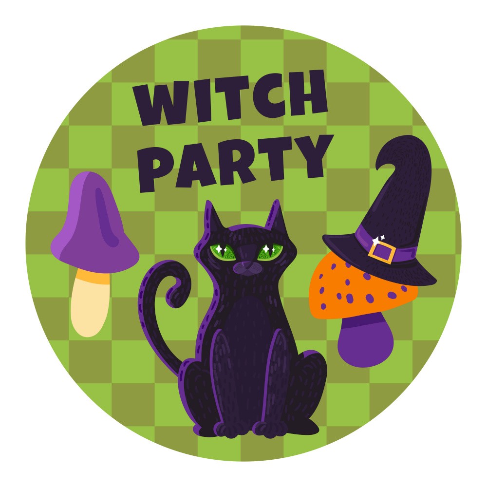 Halloween Cartoon Sticker