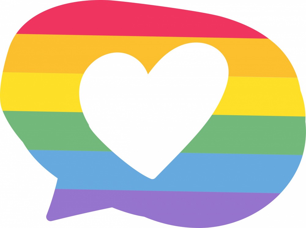 Rainbow Heart Chat