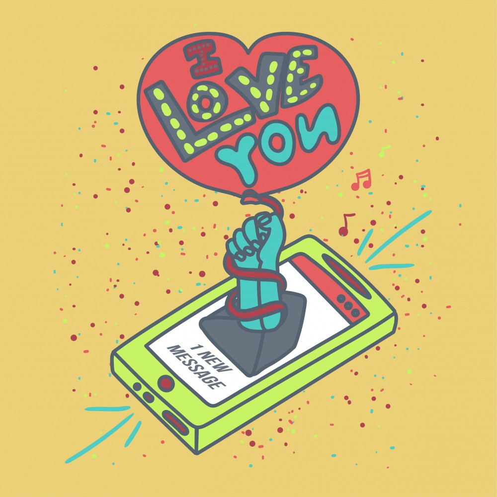 Creative Romantic Love Message
