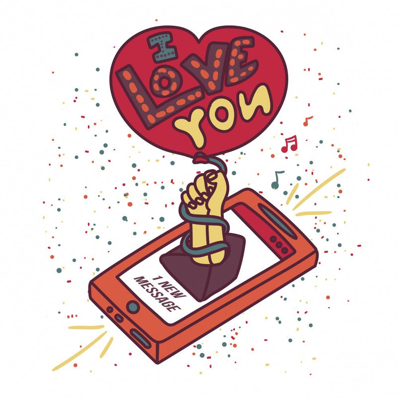 Creative Romantic Love Message
