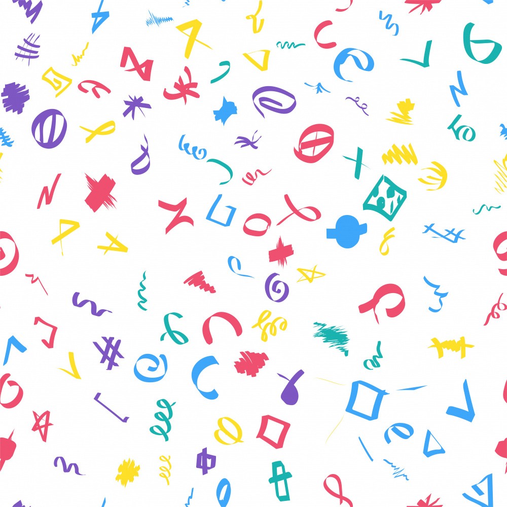 Colorful Funny pattern