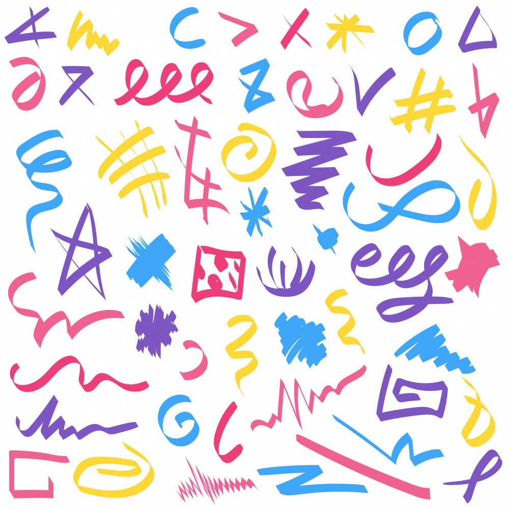 Colorful Funny pattern