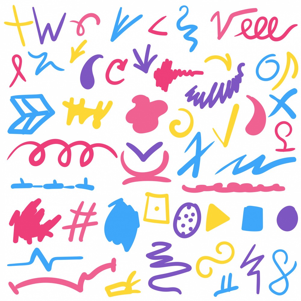 Colorful Funny pattern