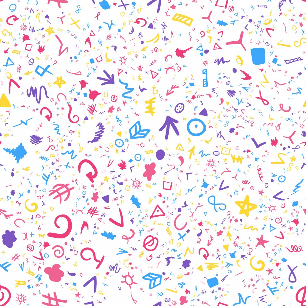 Colorful Funny pattern