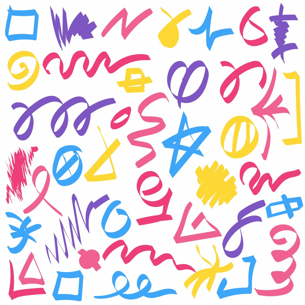 Colorful Funny pattern