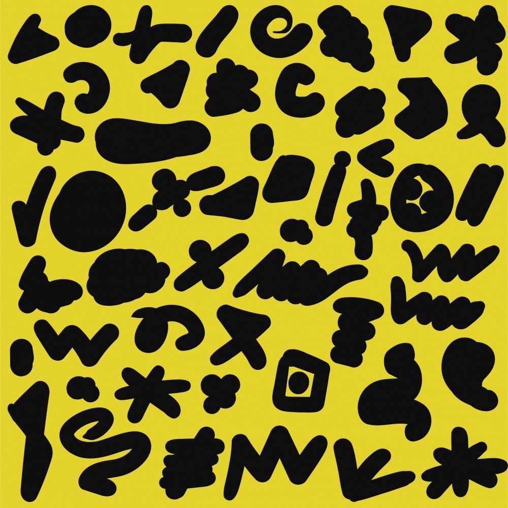 Abstract Glyph Dance