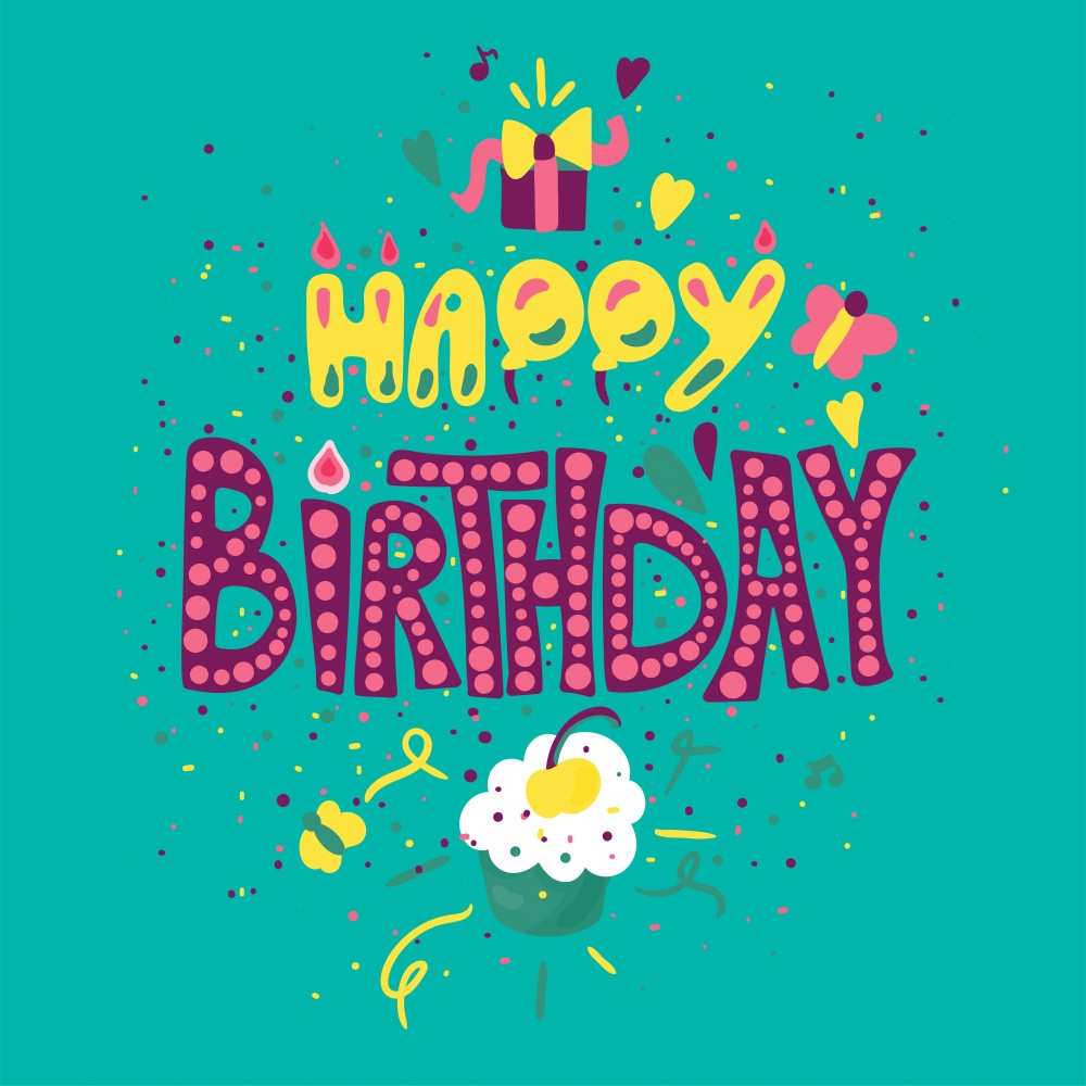 Happy Birthday Greeting Card