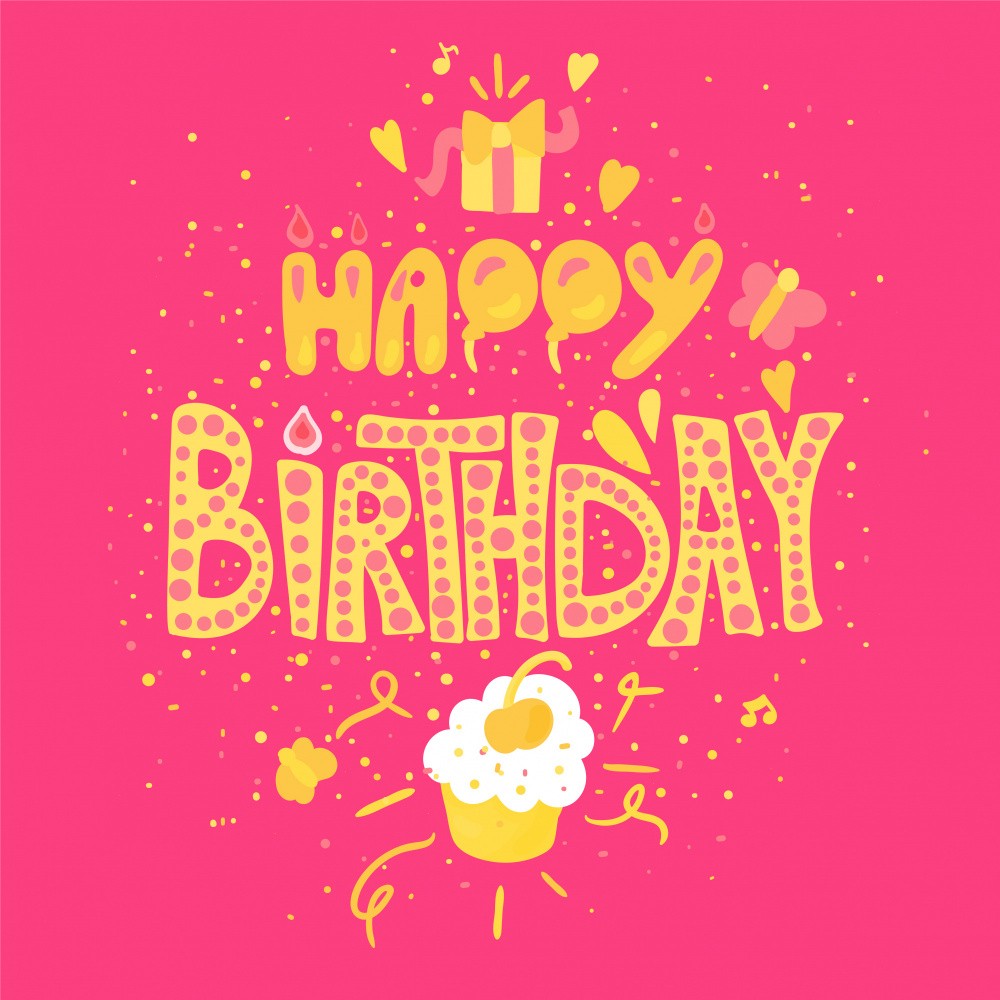 Happy Birthday Greeting Card