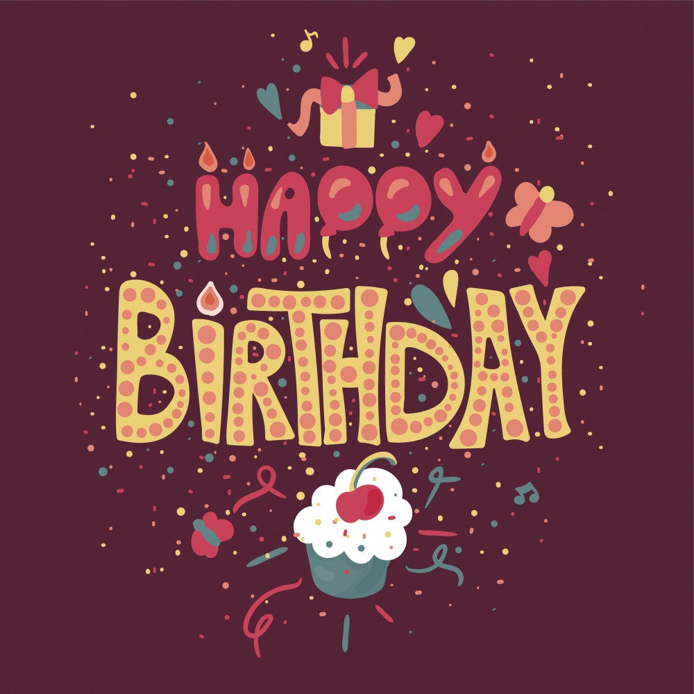 Happy Birthday Greeting Card
