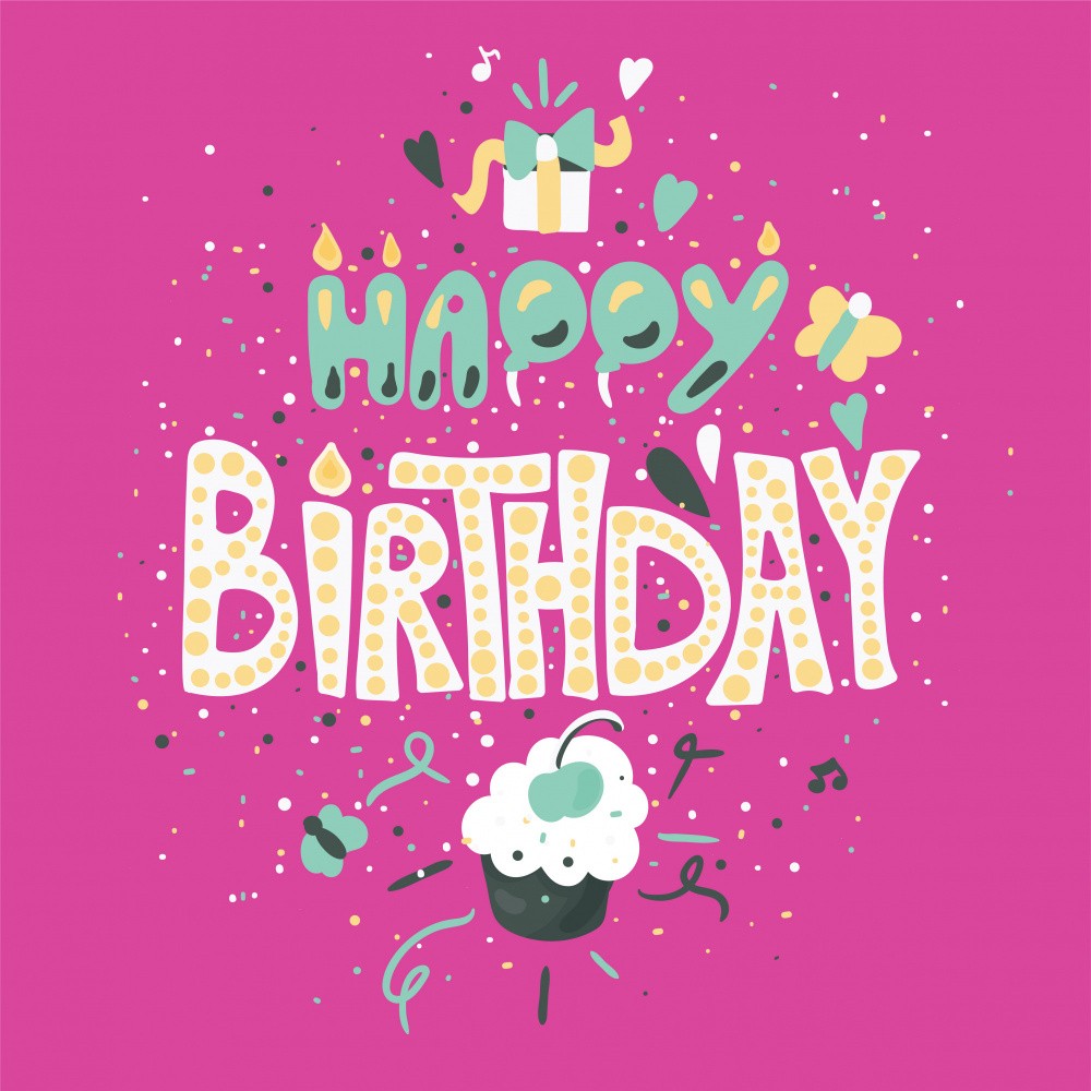 Happy Birthday Greeting Card