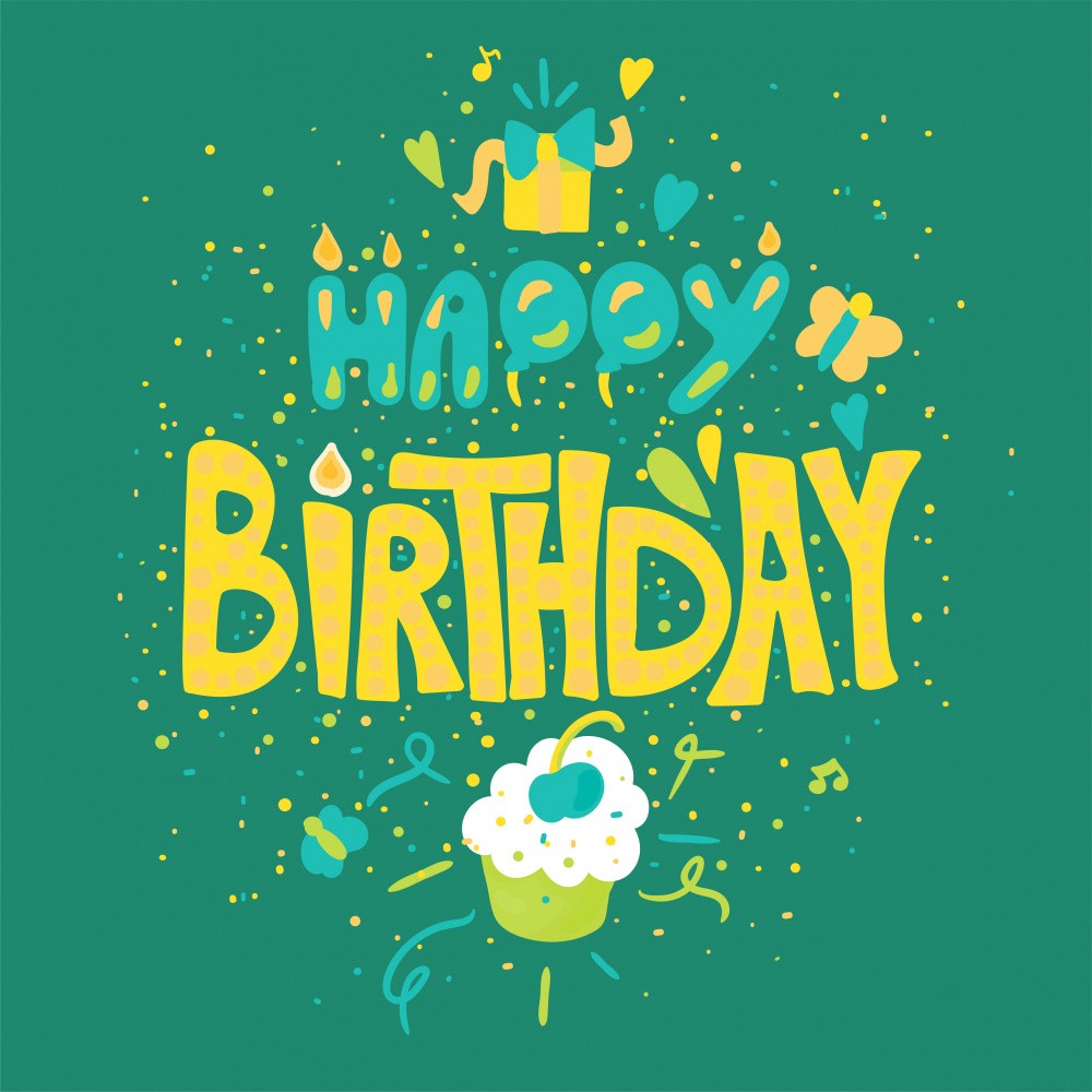 Happy Birthday Greeting Card