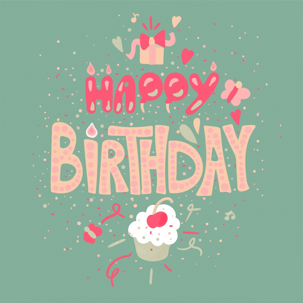 Happy Birthday Greeting Card