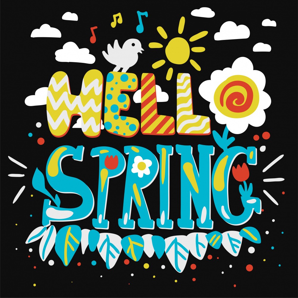 Hello Spring Banner