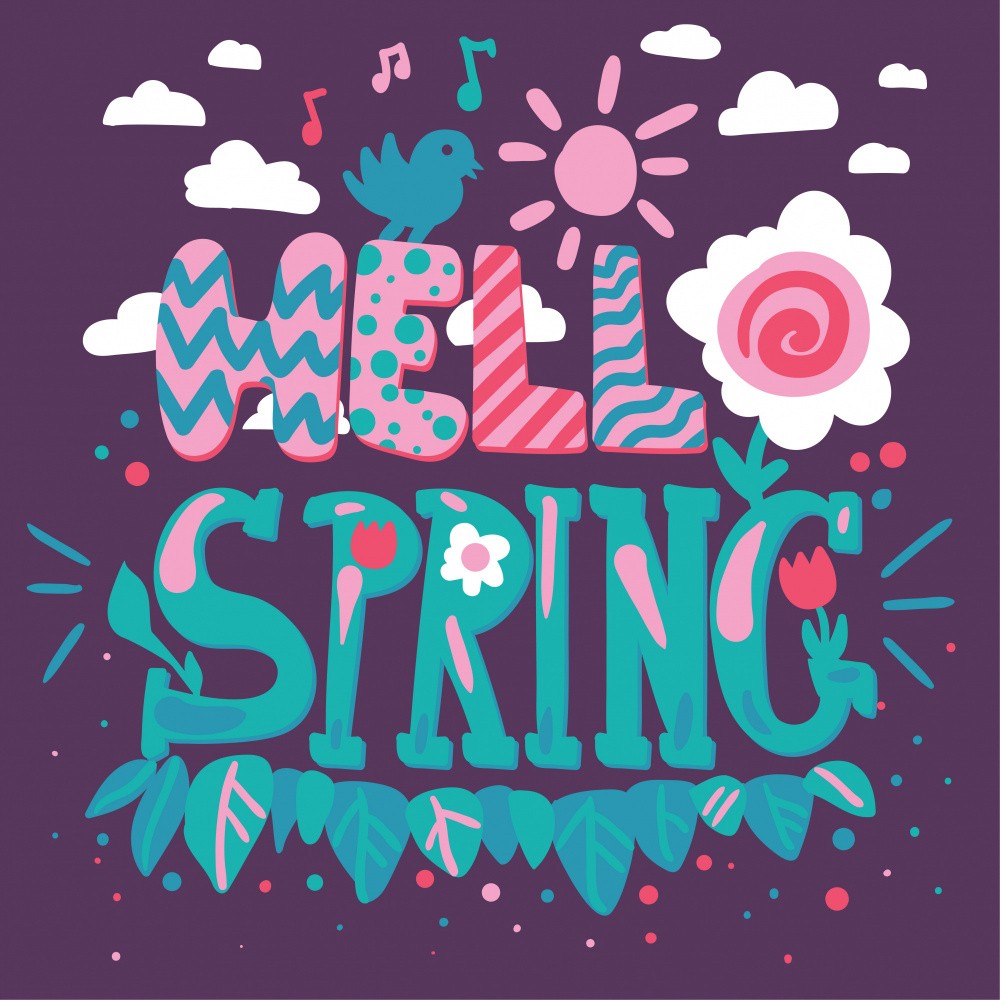 Hello Spring Banner