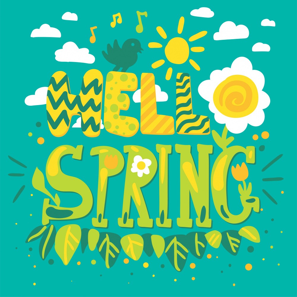 Hello Spring Banner