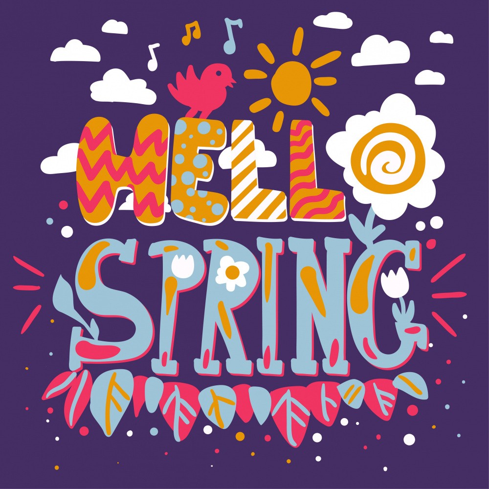 Hello Spring Banner
