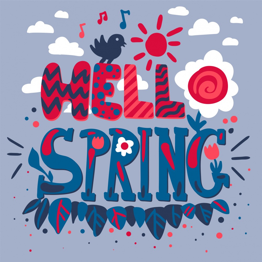 Hello Spring Banner