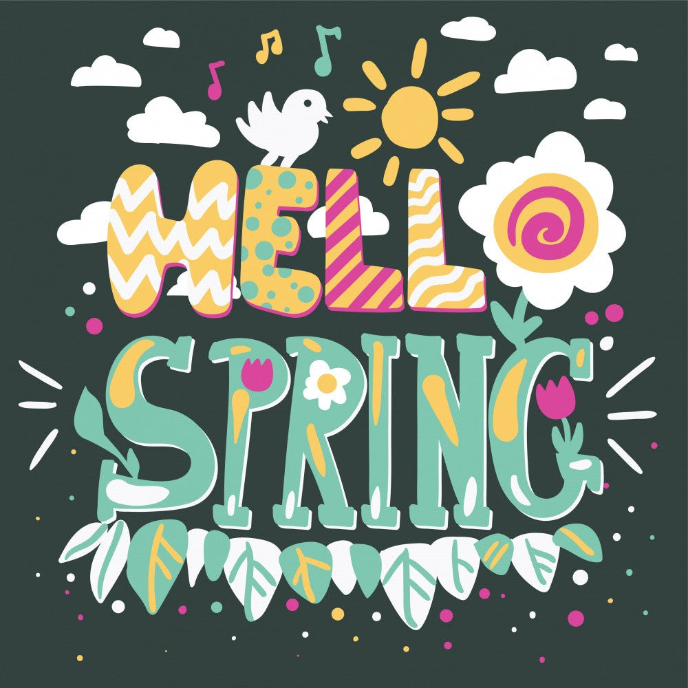 Hello Spring Banner