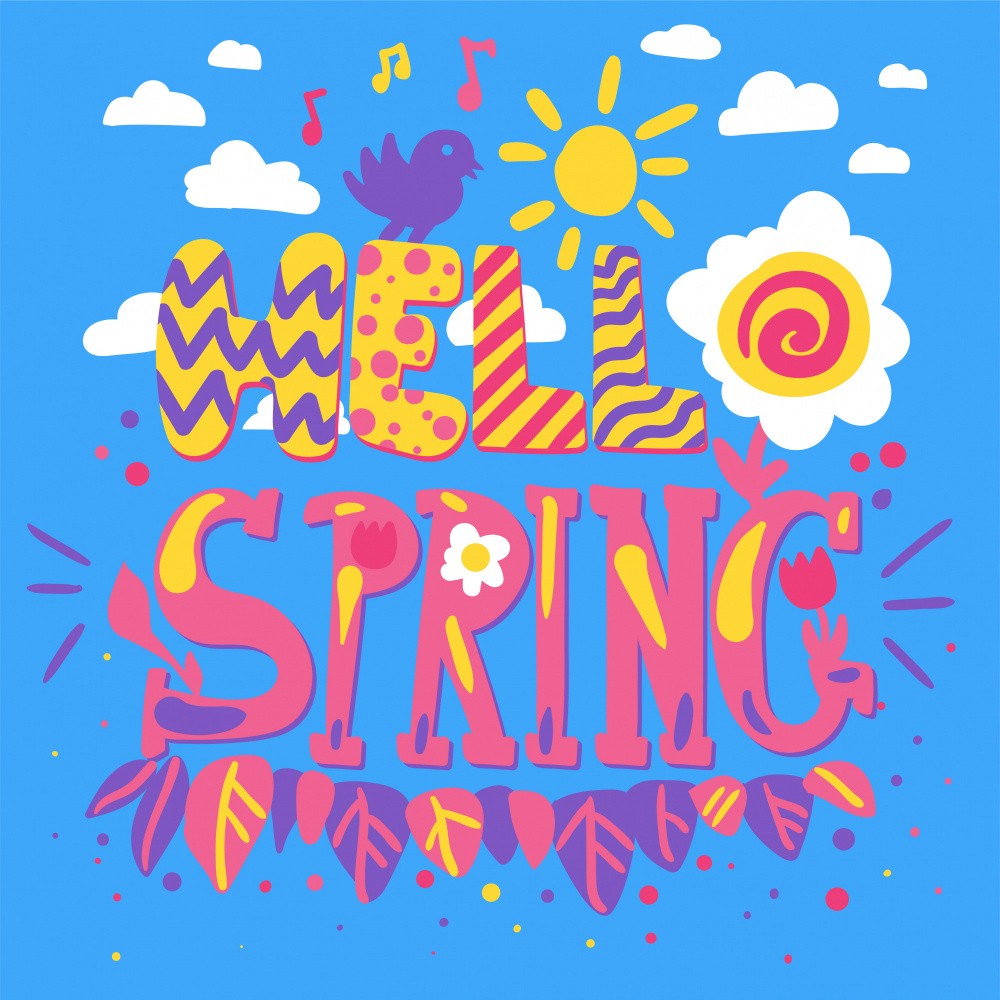 Hello Spring Banner