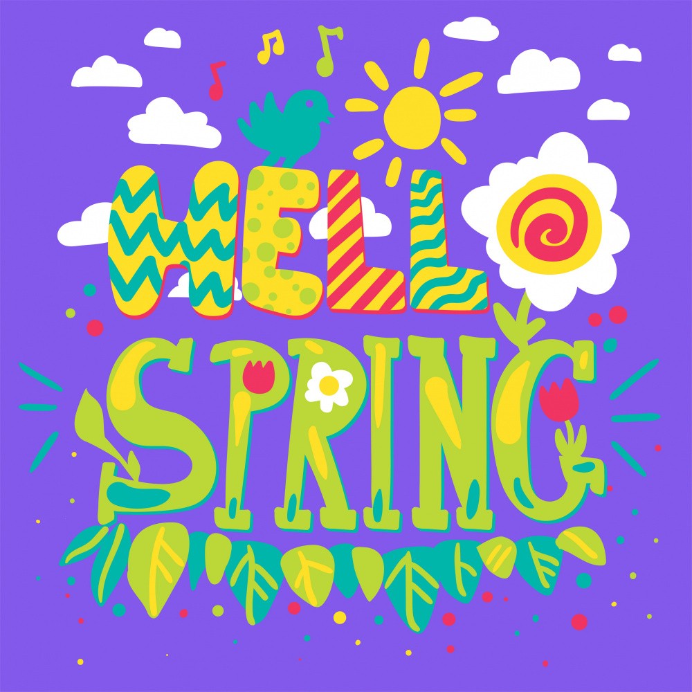 Hello Spring Banner