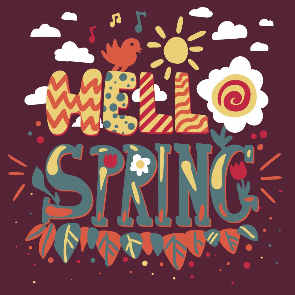 Hello Spring Banner