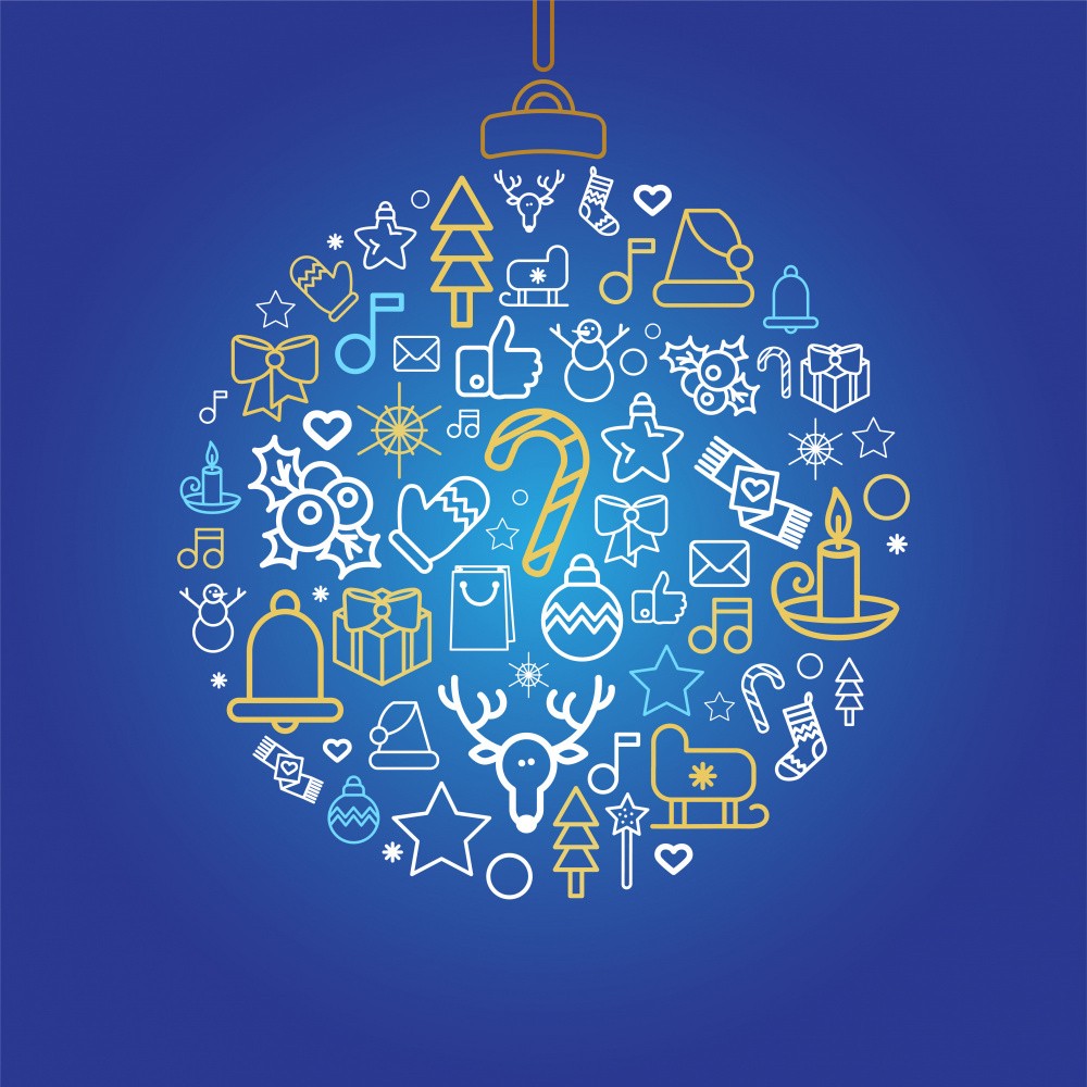Merry Christmas Festive Icons