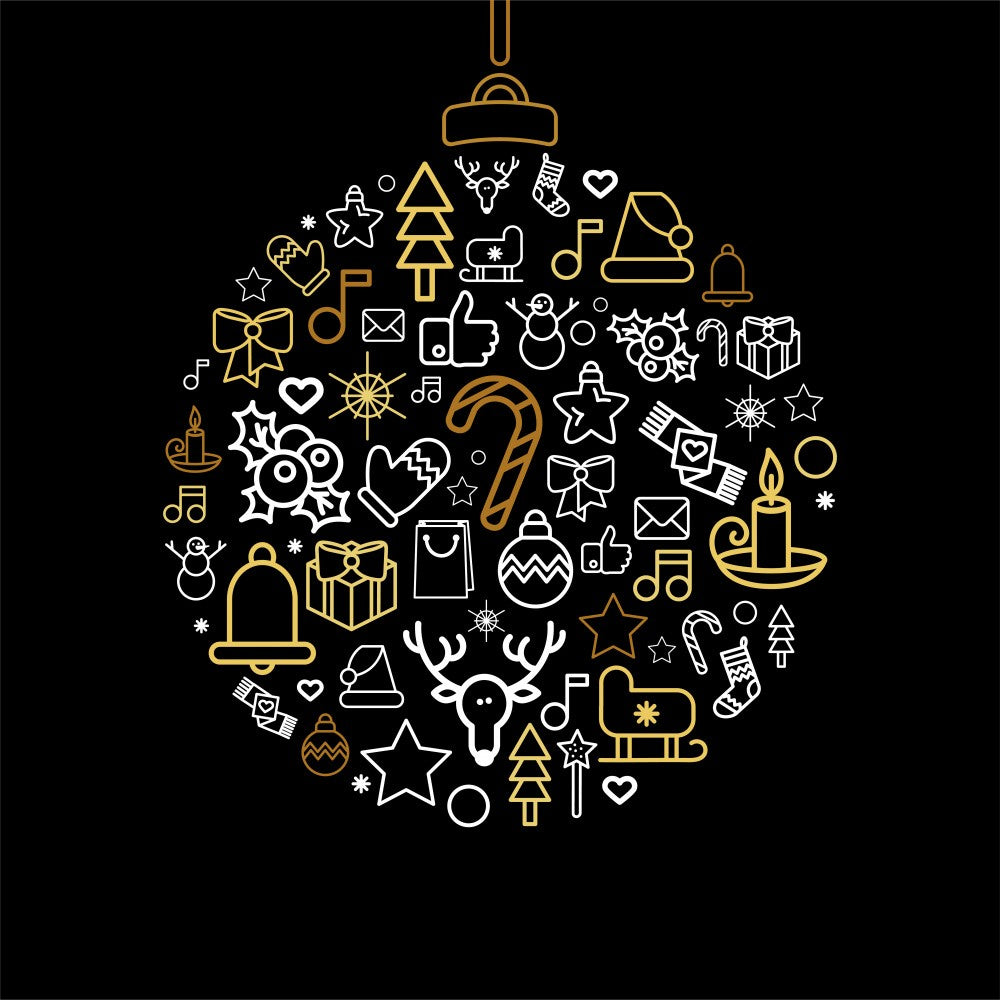 Merry Christmas Festive Icons