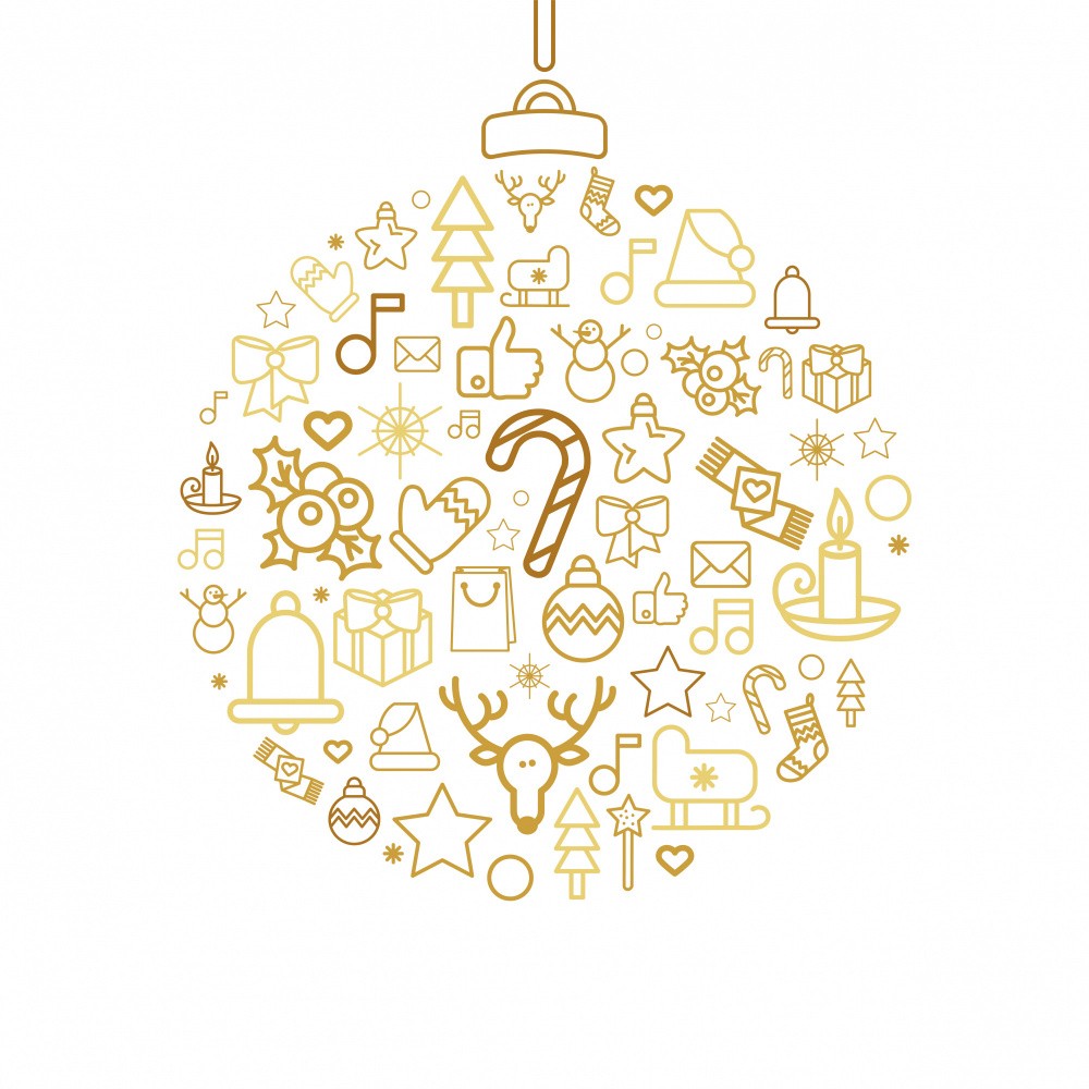 Merry Christmas Festive Icons