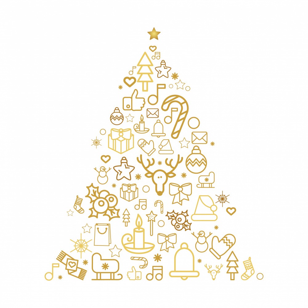Merry Christmas Festive Icons