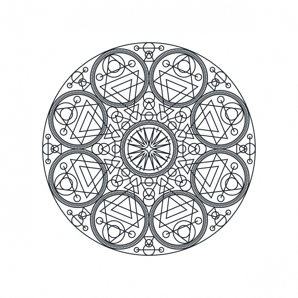 Sacred Geometric Mandala
