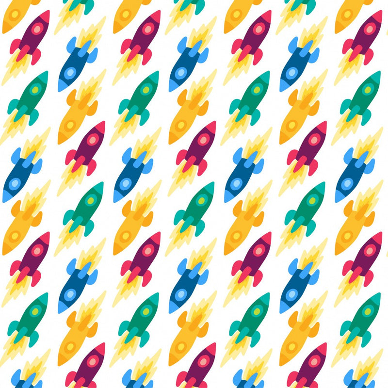 Colorful Rocket patterns