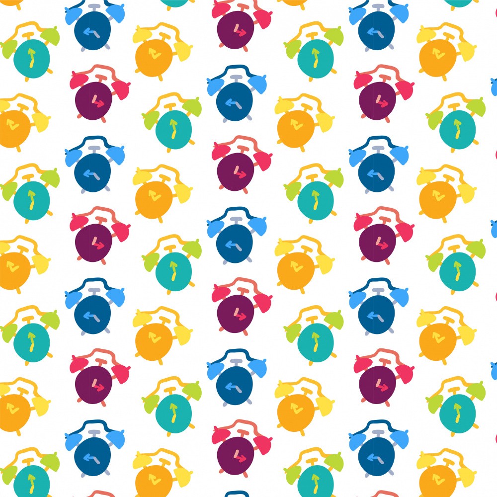 Colorful Alarm Clocks