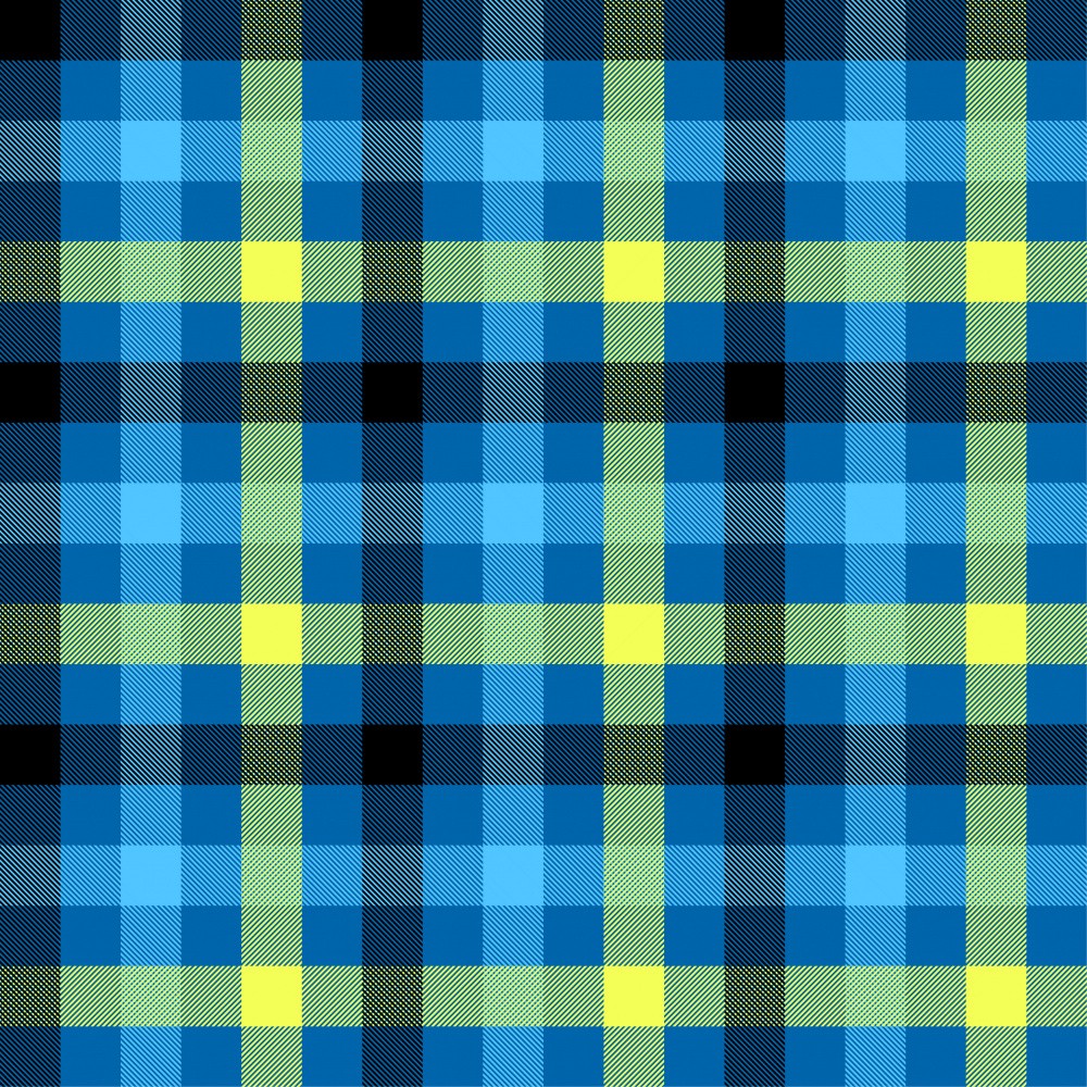 Blue Tartan Harmony