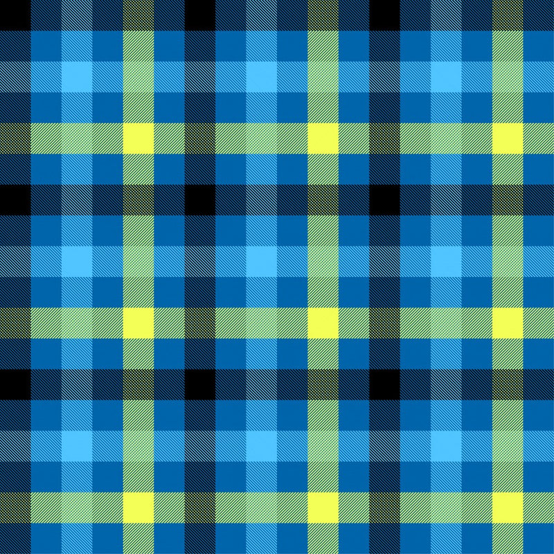 Blue Tartan Harmony