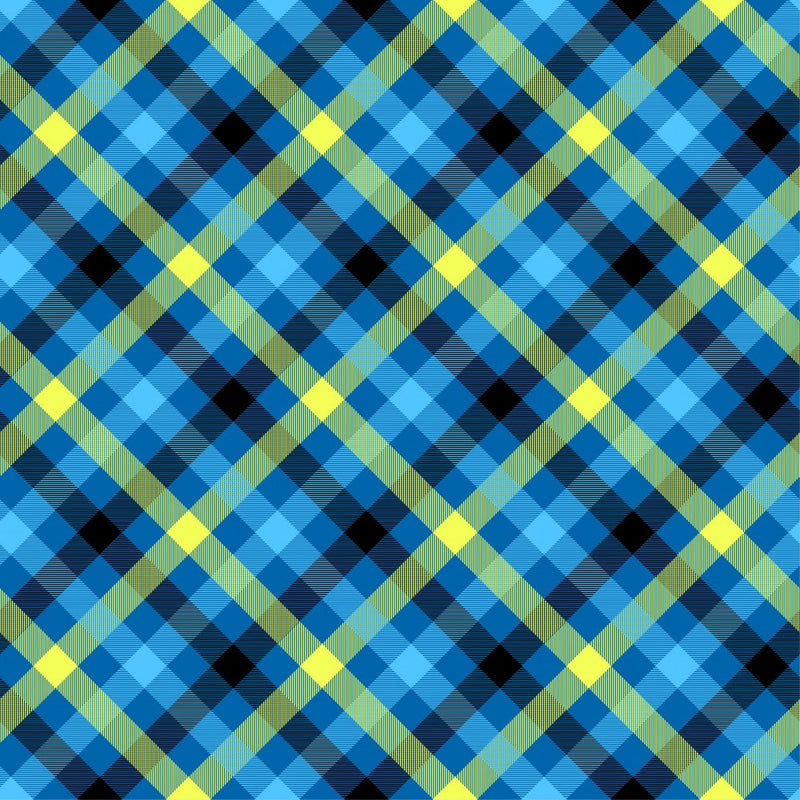 Tartan Mosaic Burst