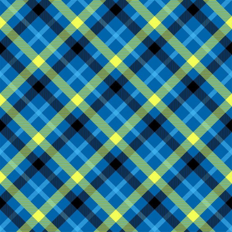 Plaid Geometry Dance