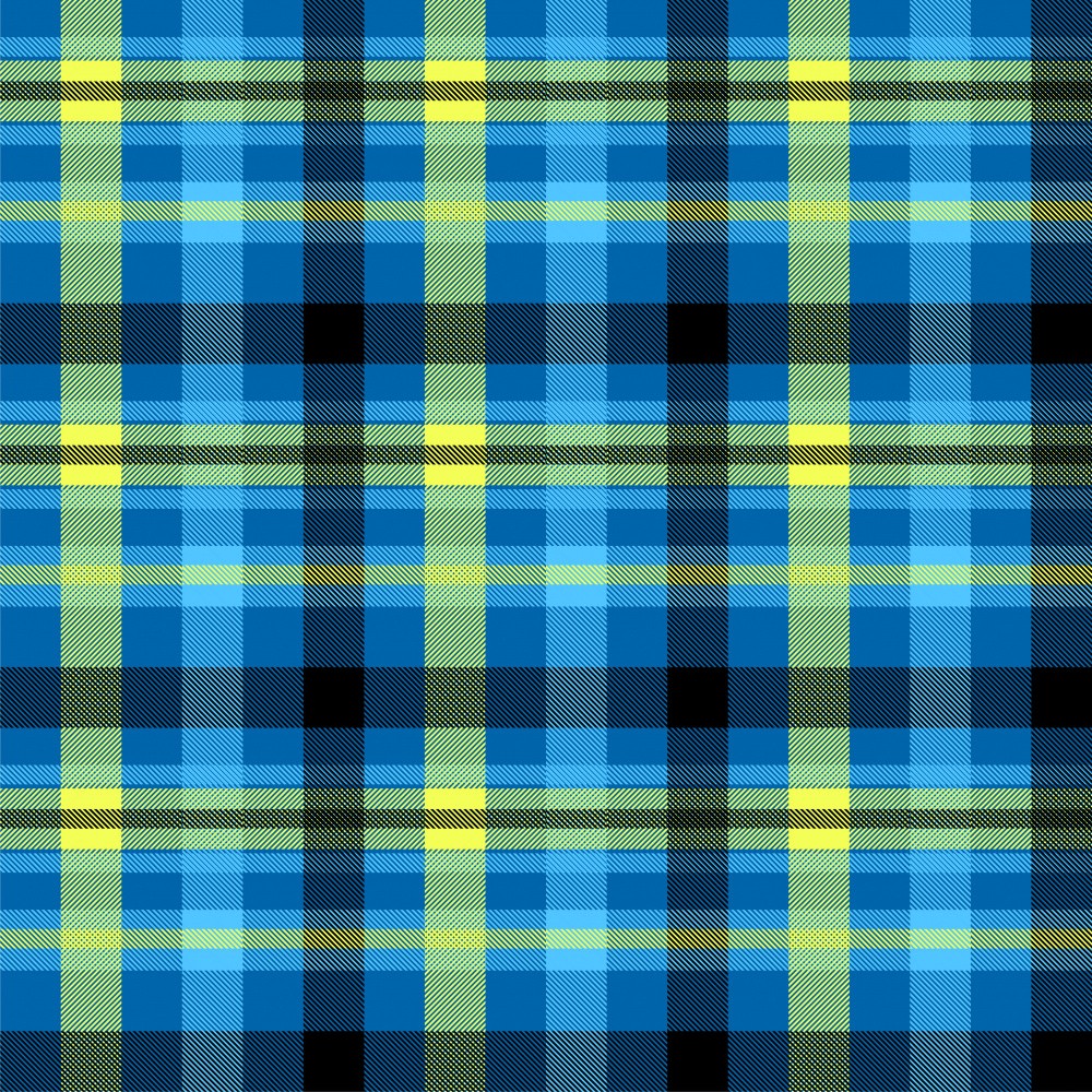 Vibrant Tartan Weave