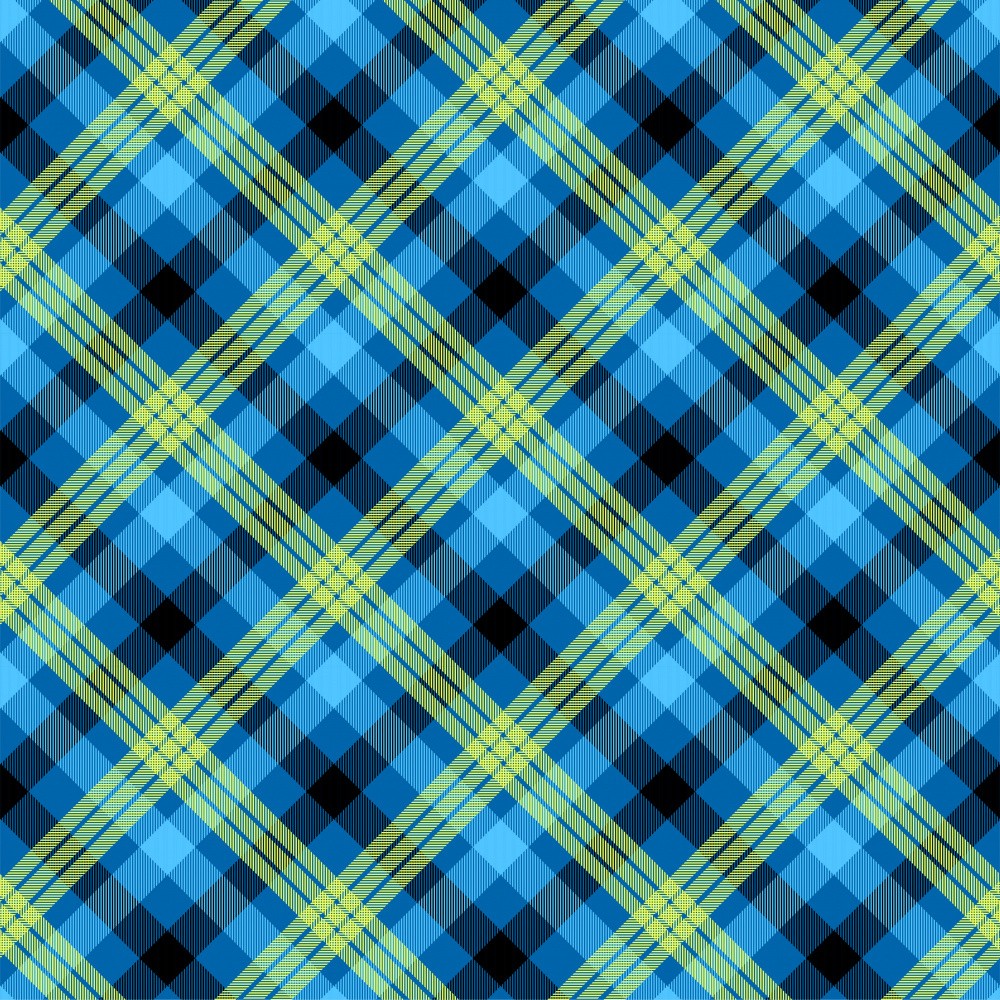  Vibrant Blue And Green Plaid Pattern